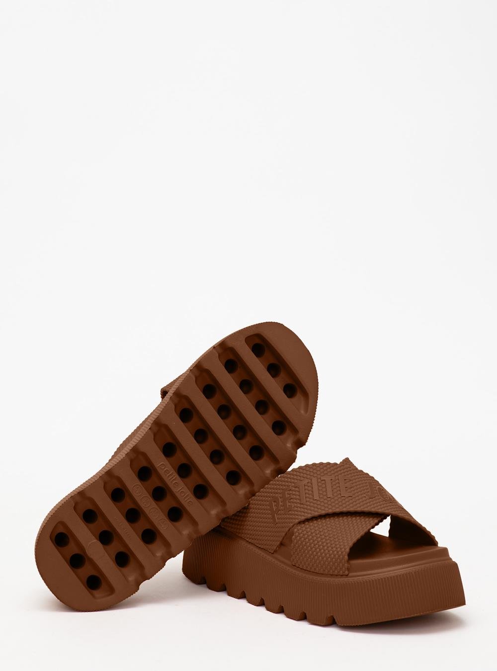 Tamanco Petite Jolie Smash Up Chocolate PJ7588 Marrom 5