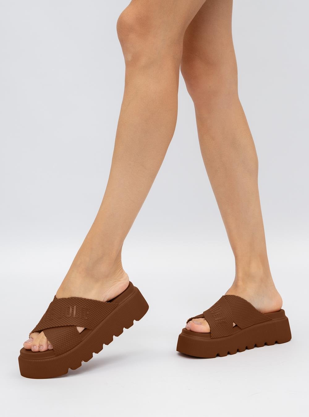 Tamanco Petite Jolie Smash Up Chocolate PJ7588 Marrom 6
