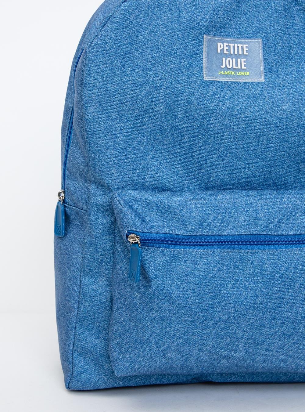 Mochila Petite Jolie Teen Jeans PJ11055II Azul 4