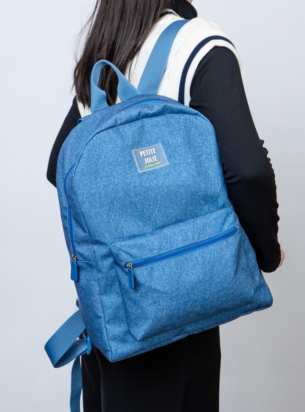 Mochila Petite Jolie Teen Jeans PJ11055II Azul 6