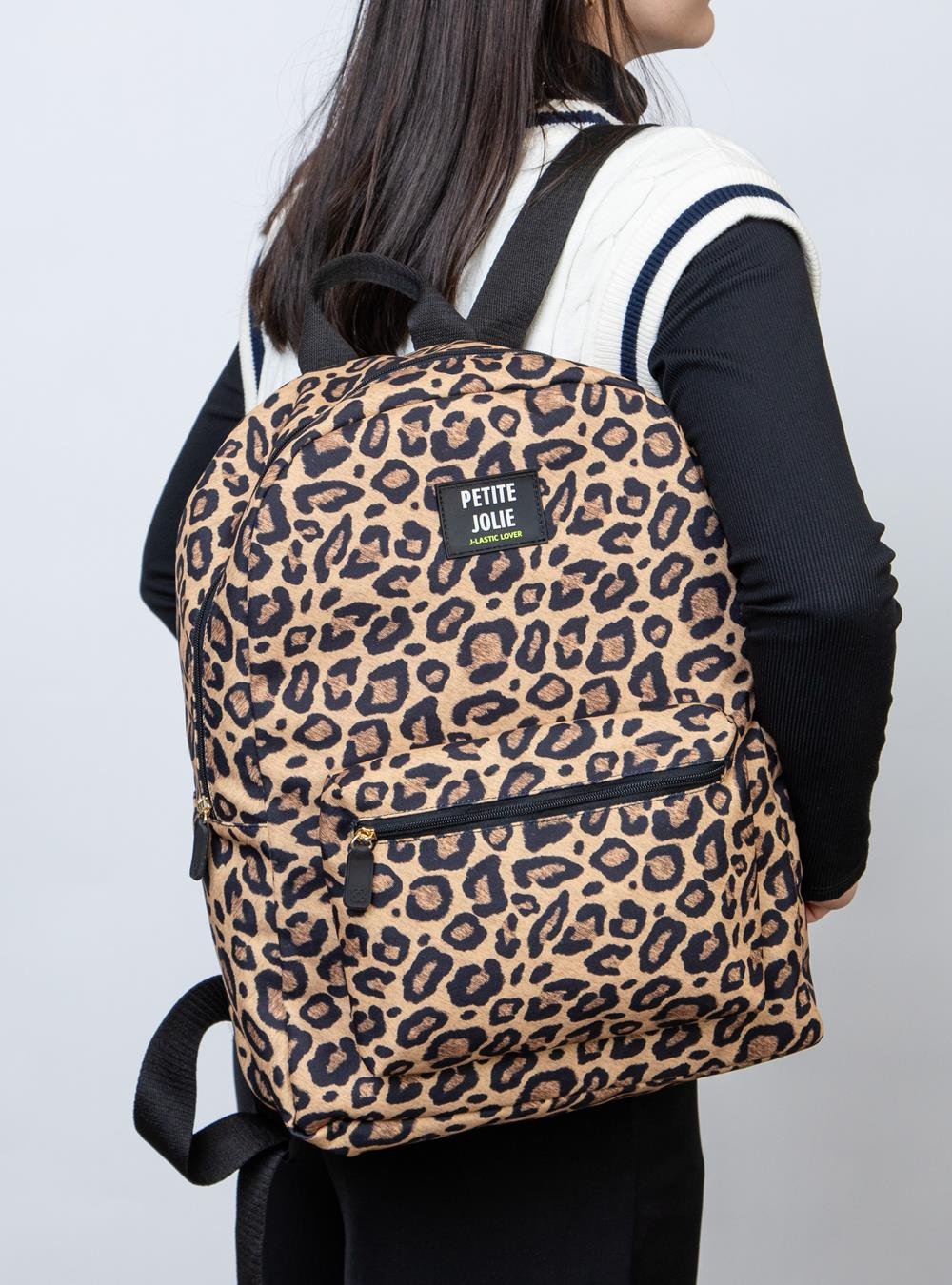 Mochila Petite Jolie Teen Onça PJ11055II Animal Print 6