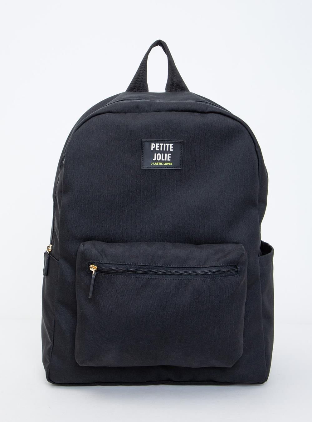 Mochila Petite Jolie Teen Preto PJ11055II