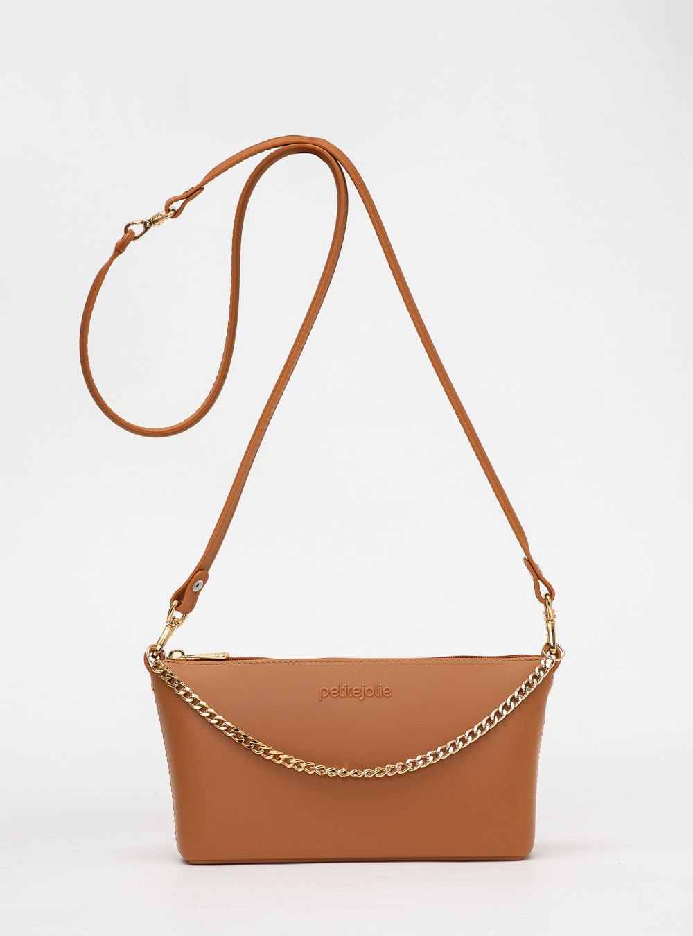 Bolsa Petite Jolie Sasha Doce De Leite PJ11339 Marrom 5