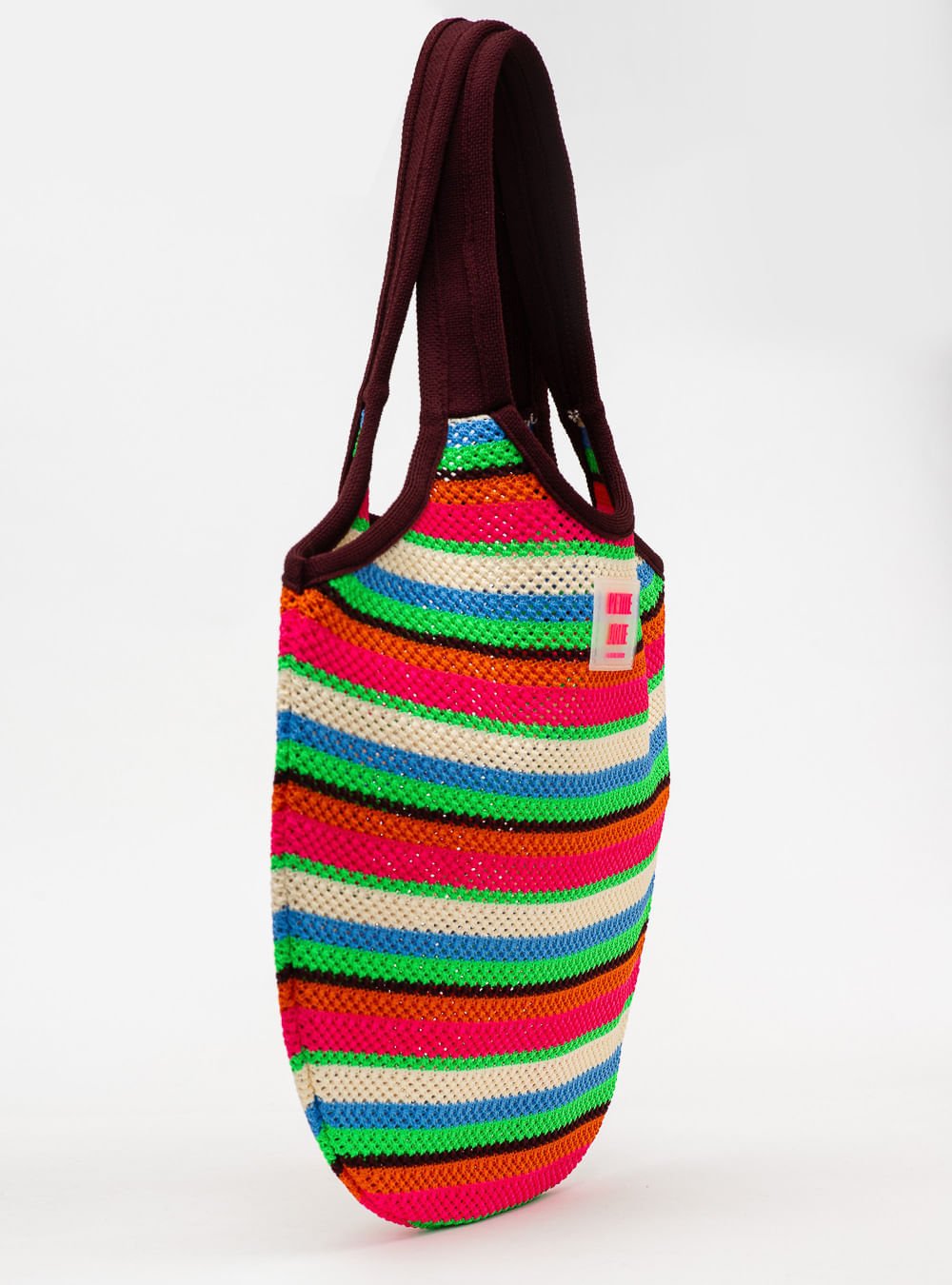 Bolsa Petite Jolie Maiorca Crochê Multicolor PJ11380 Multicores 3