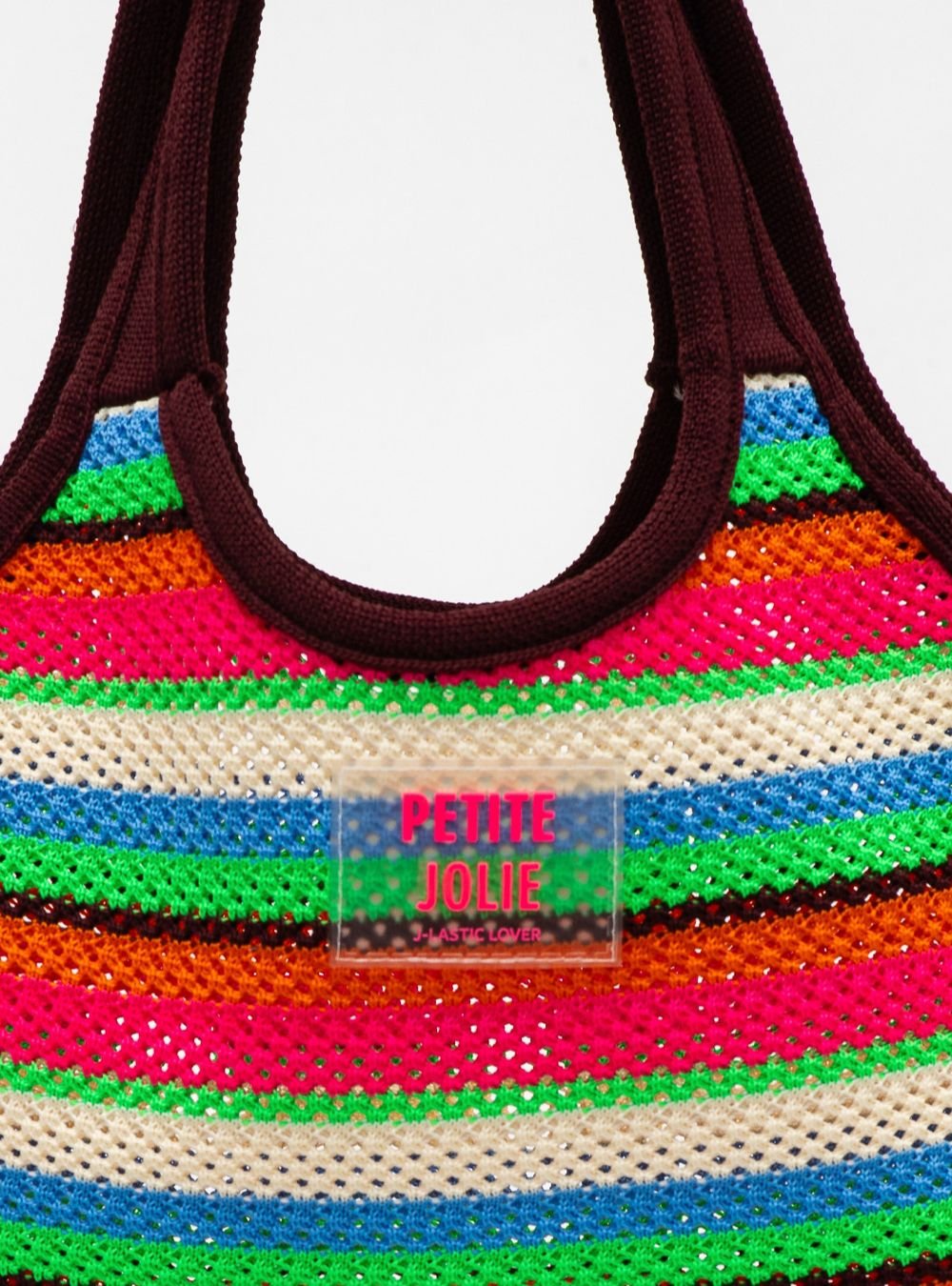 Bolsa Petite Jolie Maiorca Crochê Multicolor PJ11380 Multicores 4