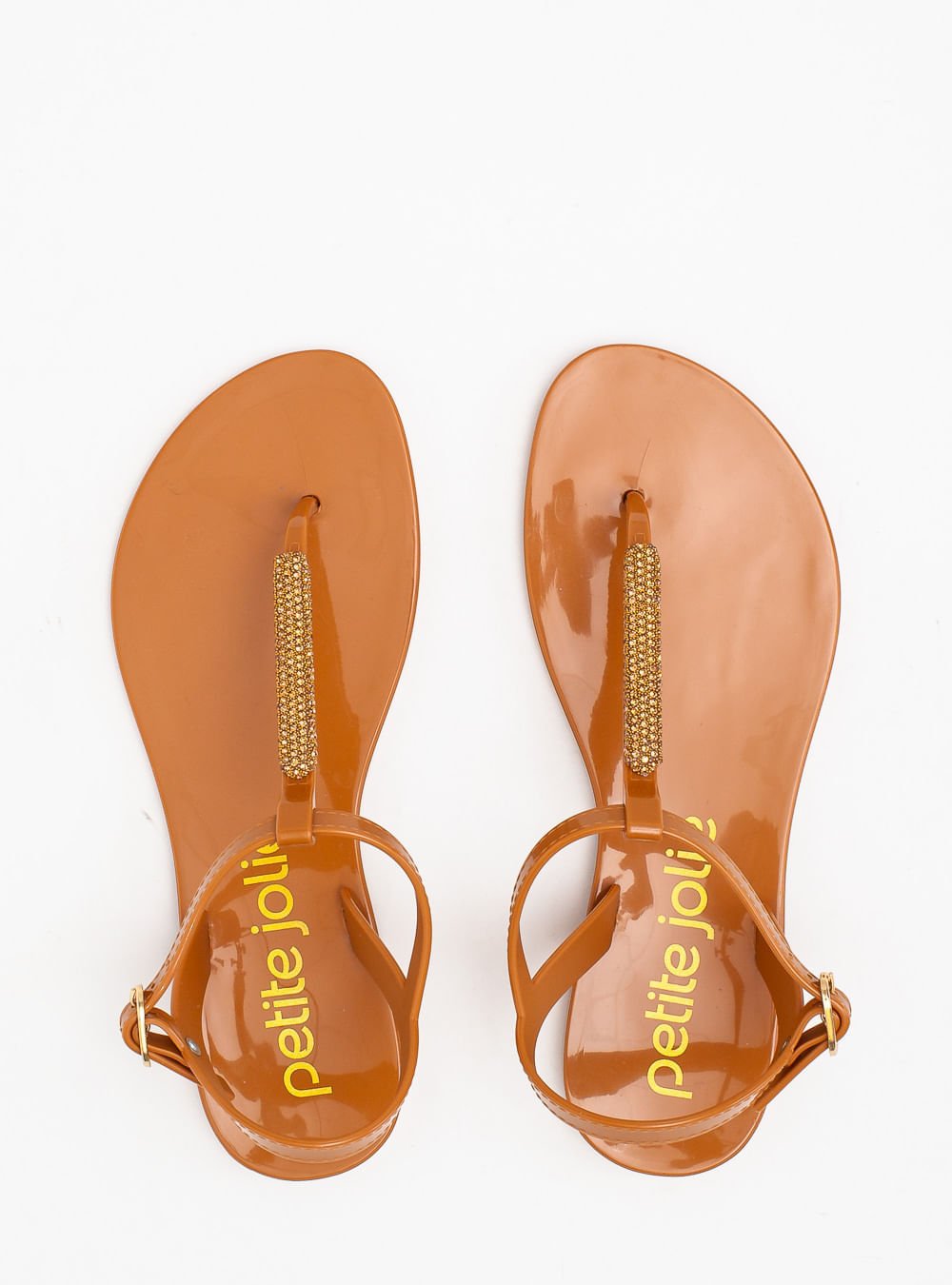 Sandália Petite Jolie Noah II Doce De Leite PJ6593 Caramelo 3