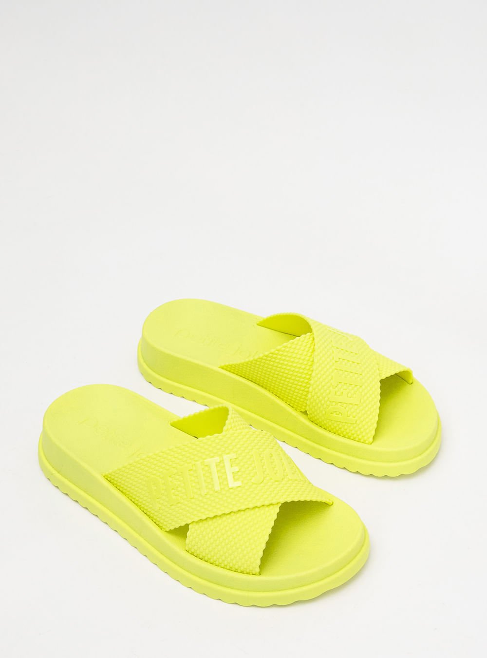 Chinelo Petite Jolie Smash Limão PJ6812II Verde 2
