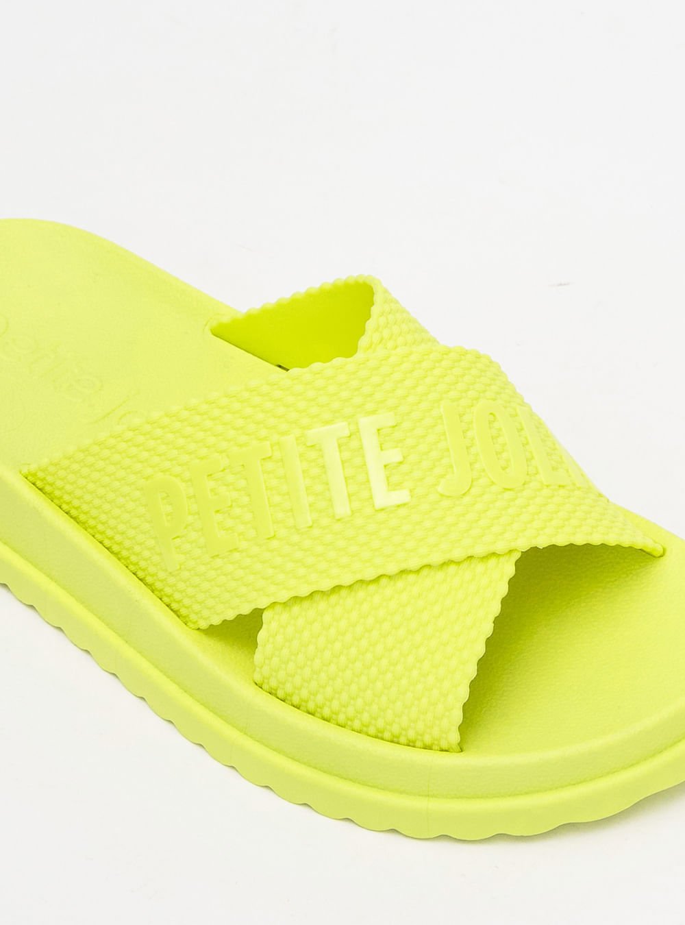 Chinelo Petite Jolie Smash Limão PJ6812II Verde 4