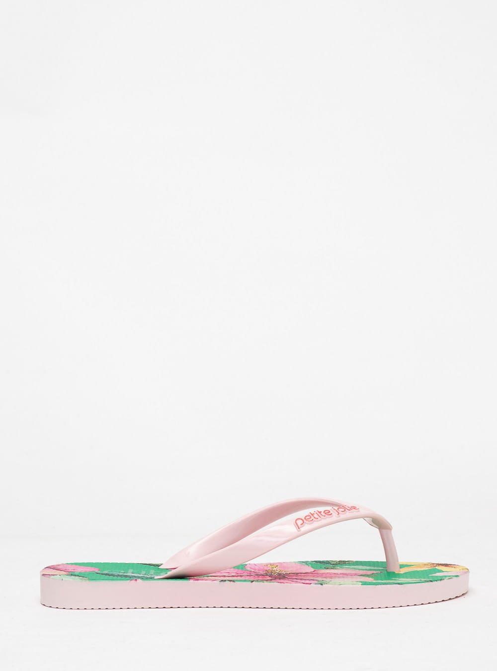 Chinelo Petite Jolie Fresh Pink Gelato/Floral 15 PJ6969 Branco 4