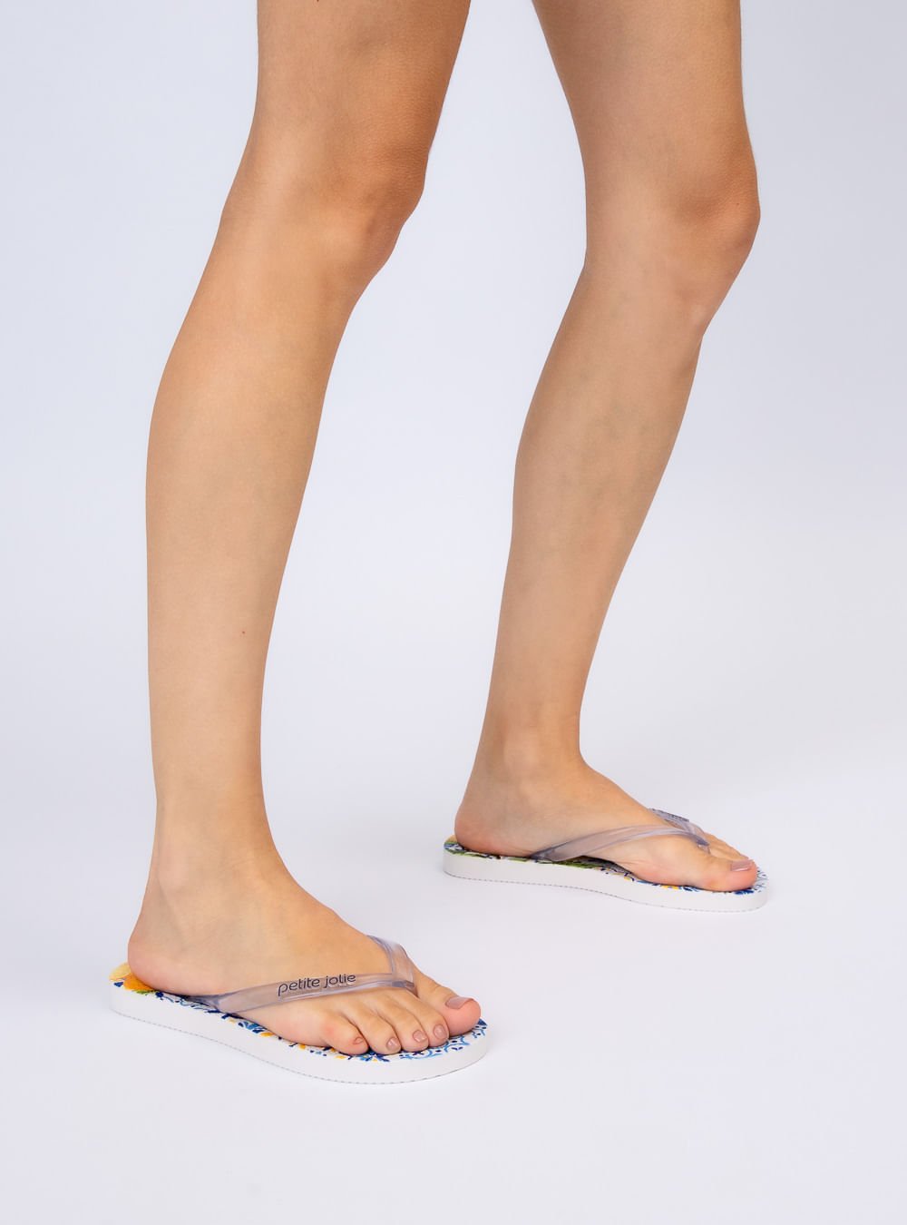 Chinelo Petite Jolie Fresh Translúcido/Frutas 5 PJ6969 Azul 6
