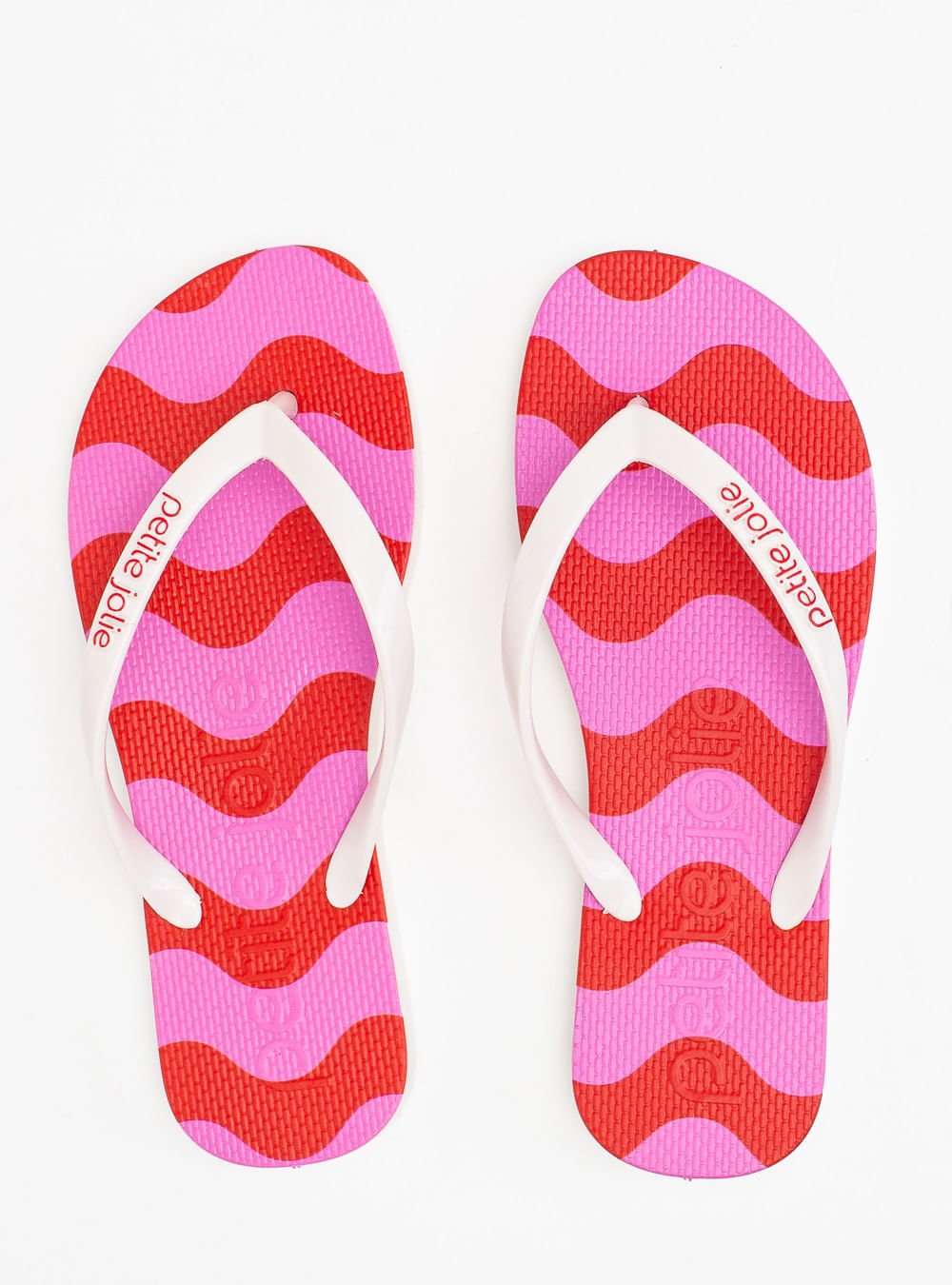 Chinelo Petite Jolie Fresh White/Listras 8 PJ6969