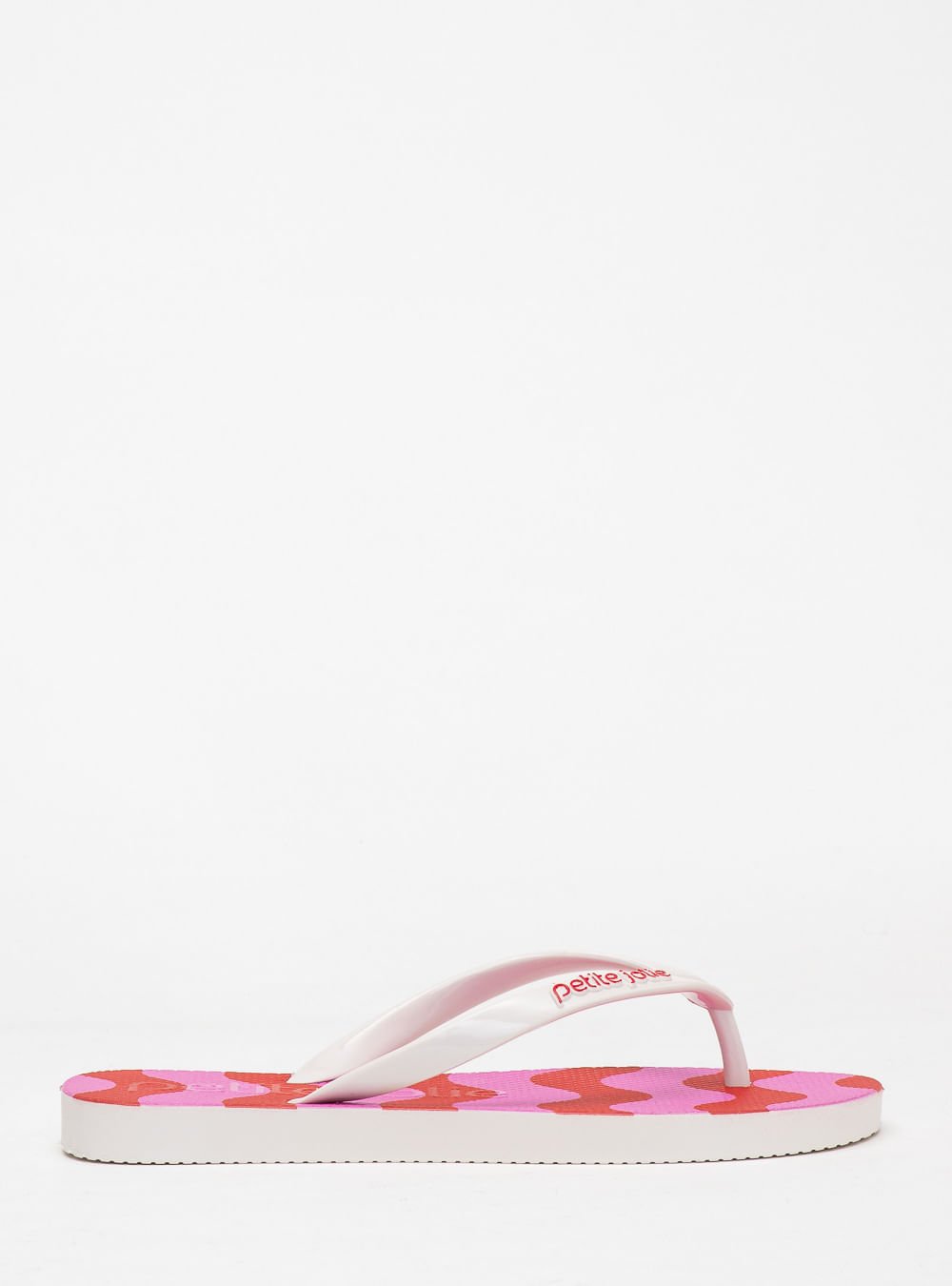 Chinelo Petite Jolie Fresh White/Listras 8 PJ6969 Rosa 3