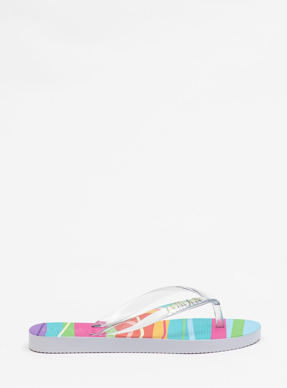 Chinelo Infantil Petite Jolie Listras Coloridas 5 PJ6969IN Multicores 3