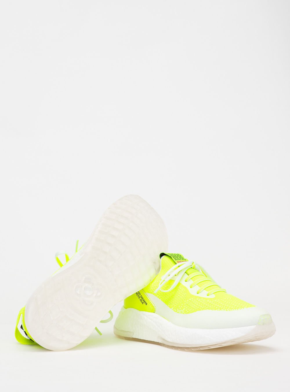 Tênis Petite Jolie Puff Sneaker Amarelo Neon PJ7130II Amarelo 5