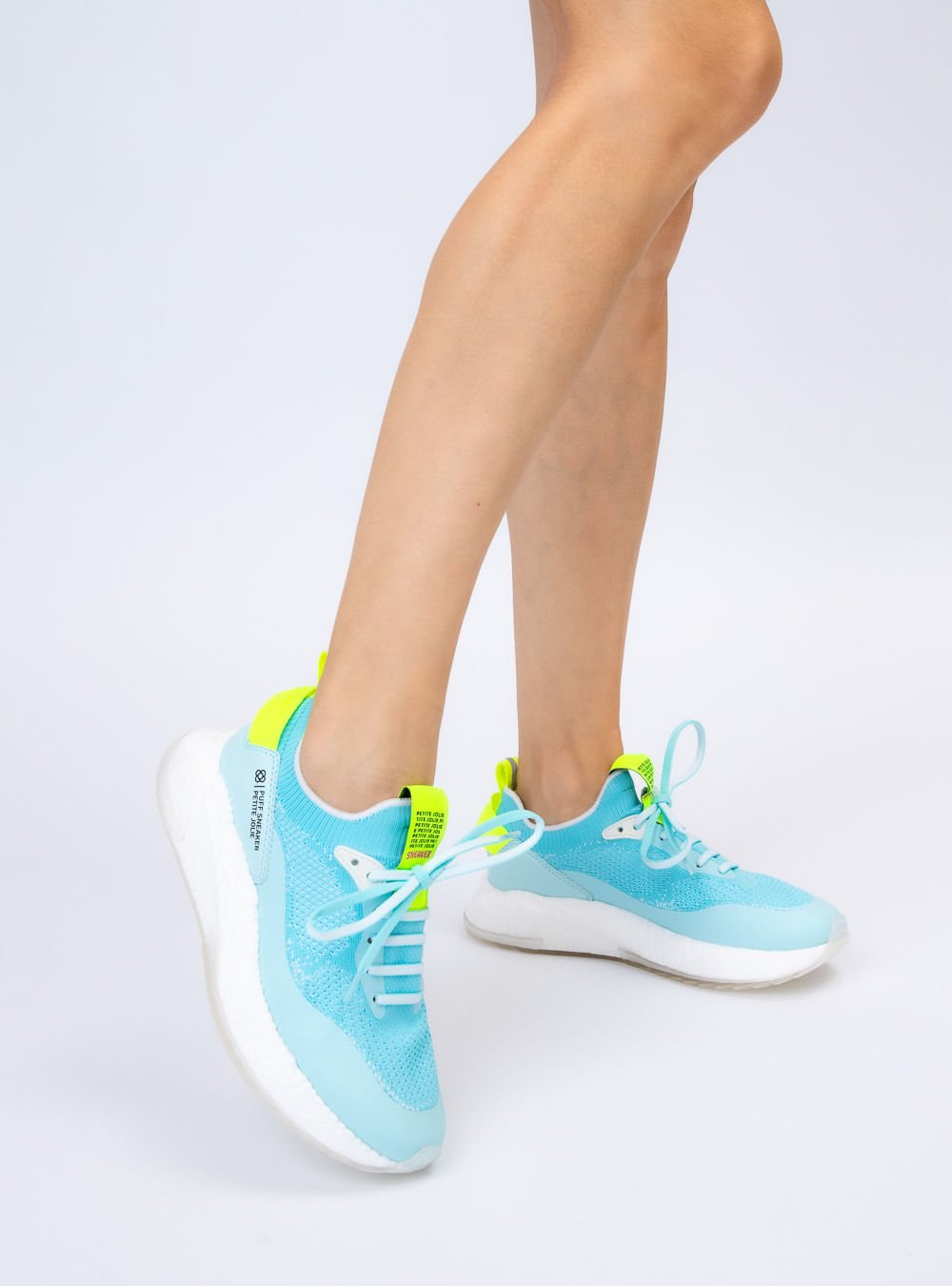 Tênis Petite Jolie Puff Sneaker Bubble Blue PJ7130II Azul 6