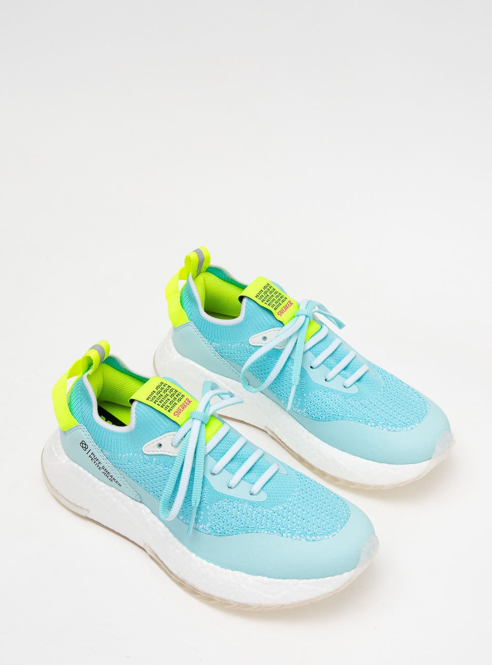 Tênis Petite Jolie Puff Sneaker Bubble Blue PJ7130II Azul 2