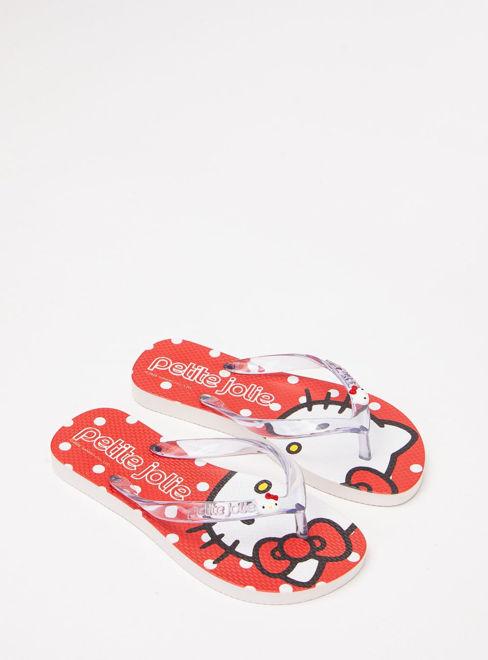 Chinelo Infantil Petite Jolie Hello Kitty 14 PJ7206INHK Vermelho 2
