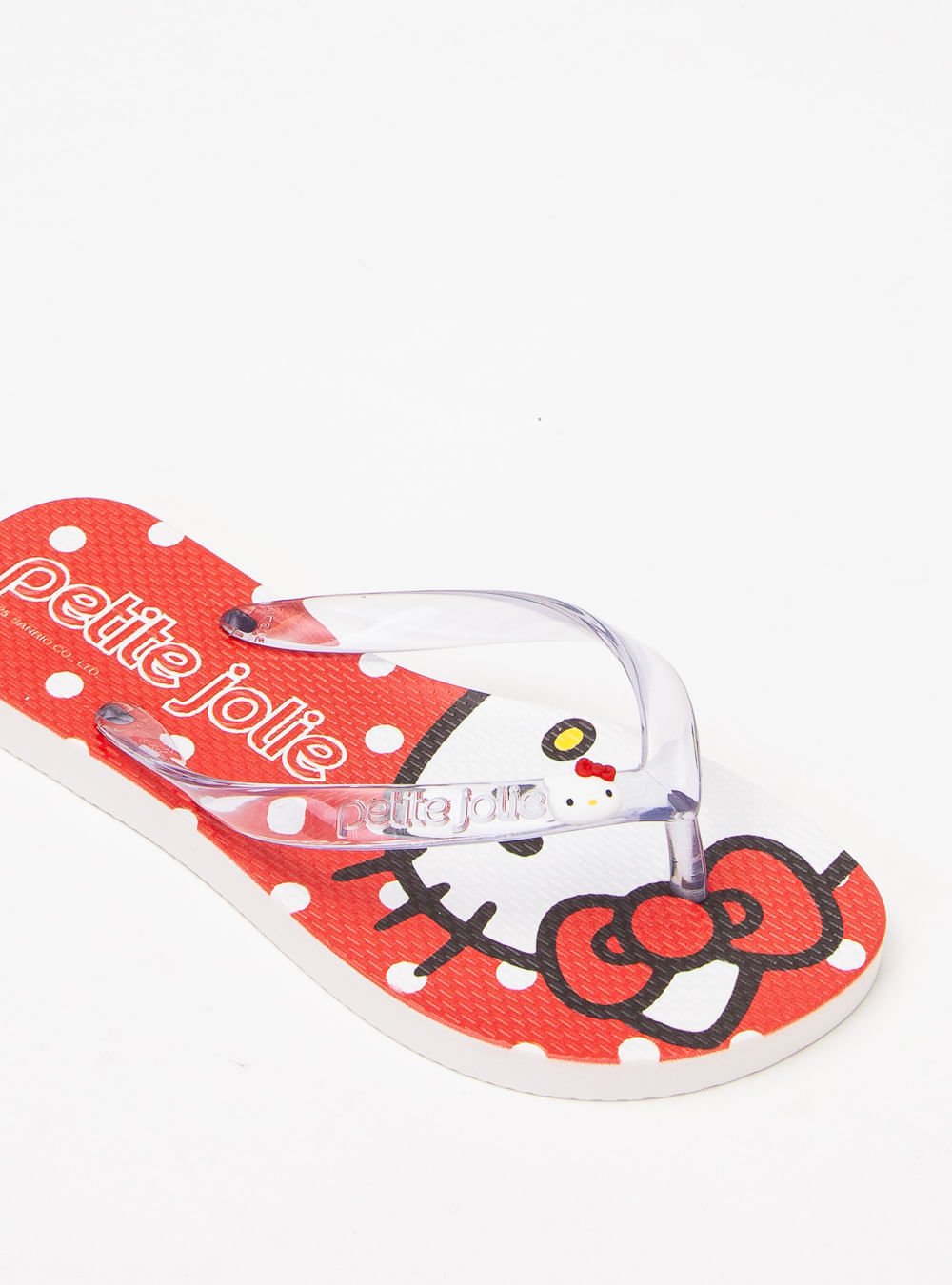Chinelo Infantil Petite Jolie Hello Kitty 14 PJ7206INHK Vermelho 3