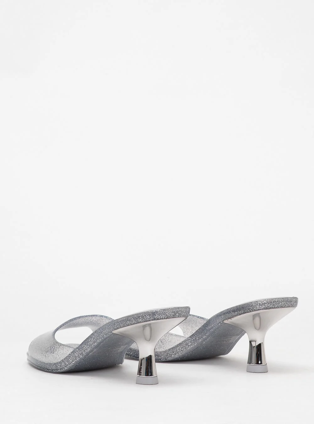 Tamanco Petite Jolie Icon Full Glitter Prata PJ7368 Prata 5