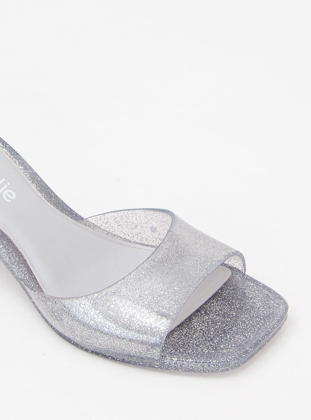 Tamanco Petite Jolie Icon Full Glitter Prata PJ7368 Prata 3