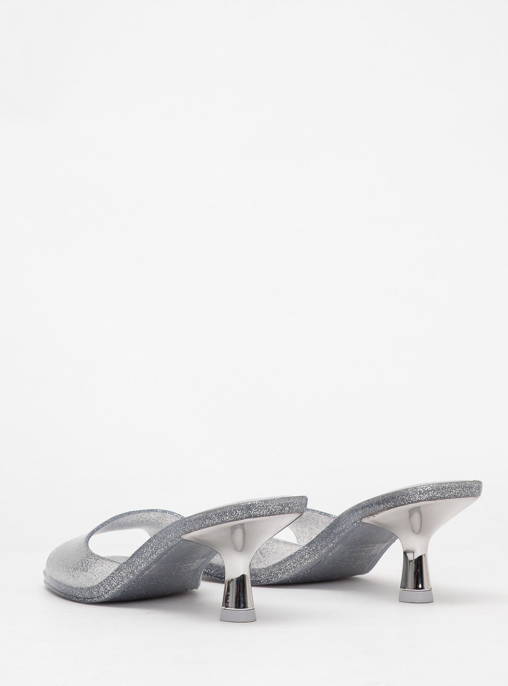 Tamanco Petite Jolie Icon Full Glitter Prata PJ7368 Prata 5