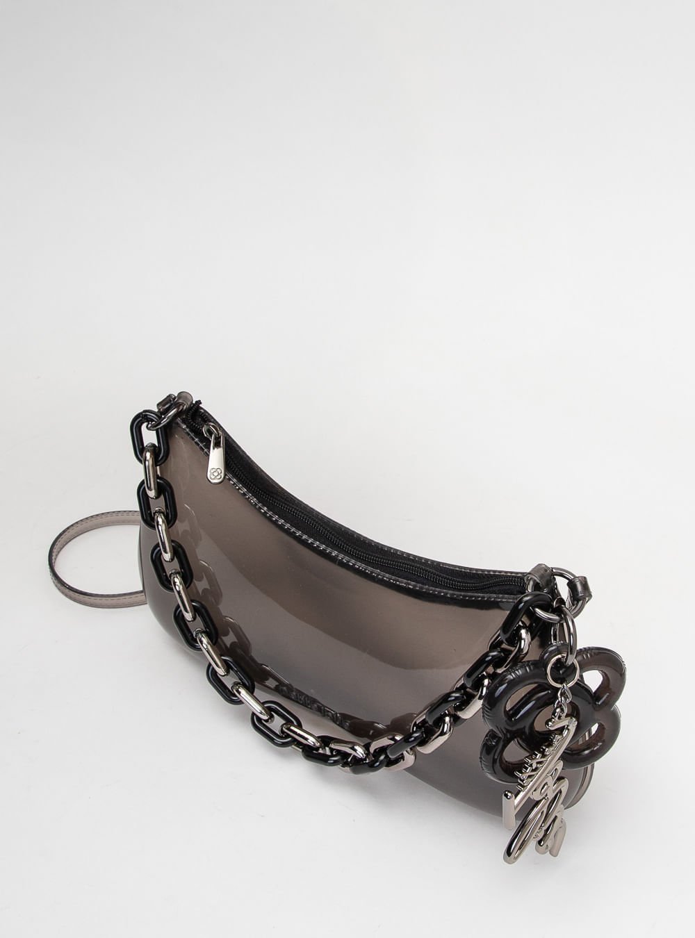 Bolsa Petite Jolie Icon Bag Preto Translúcido PJ11182 Preto 2