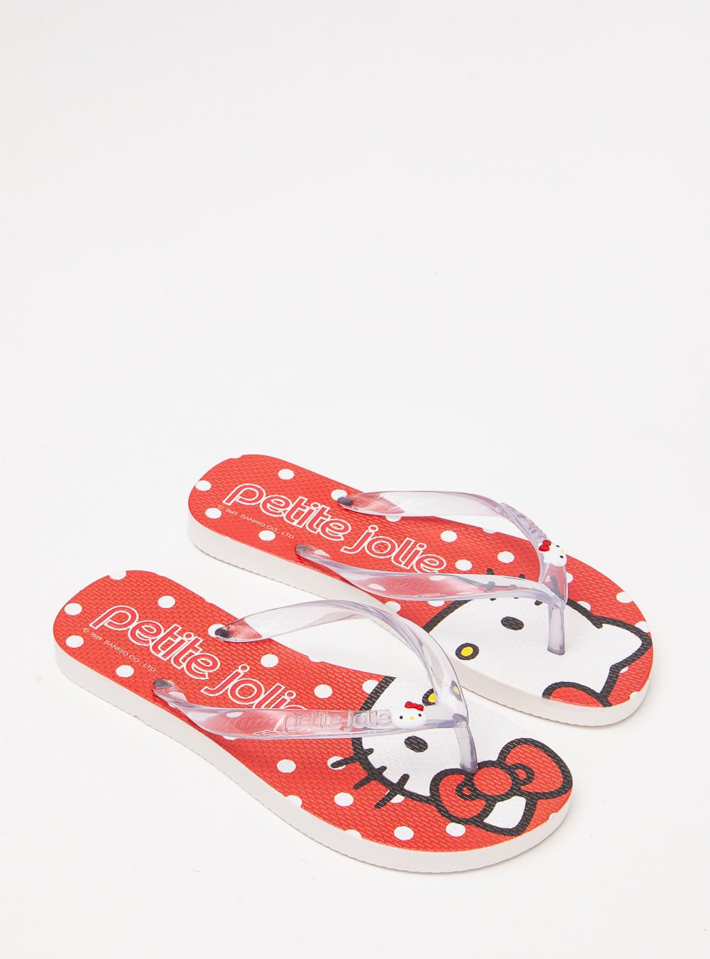 Chinelo Petite Jolie Translúcido/Hello Kitty 14 PJ7206HK Vermelho 2