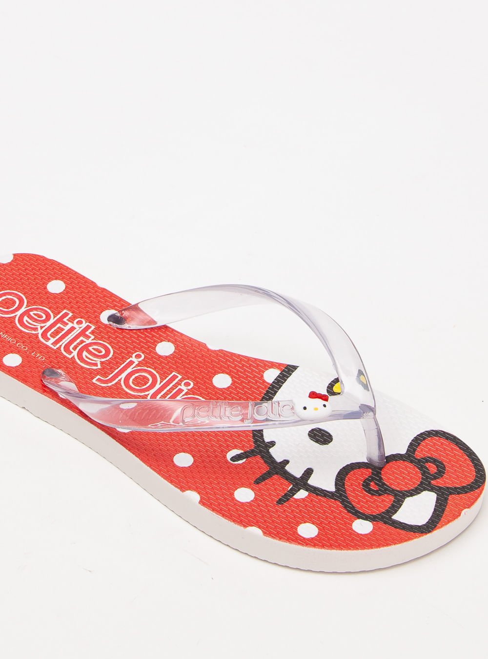 Chinelo Petite Jolie Translúcido/Hello Kitty 14 PJ7206HK Vermelho 3