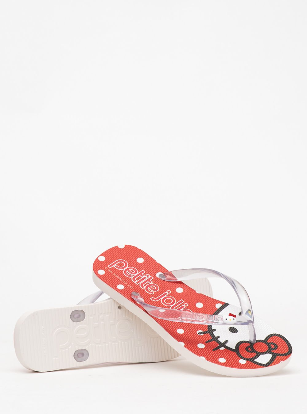 Chinelo Petite Jolie Translúcido/Hello Kitty 14 PJ7206HK Vermelho 5
