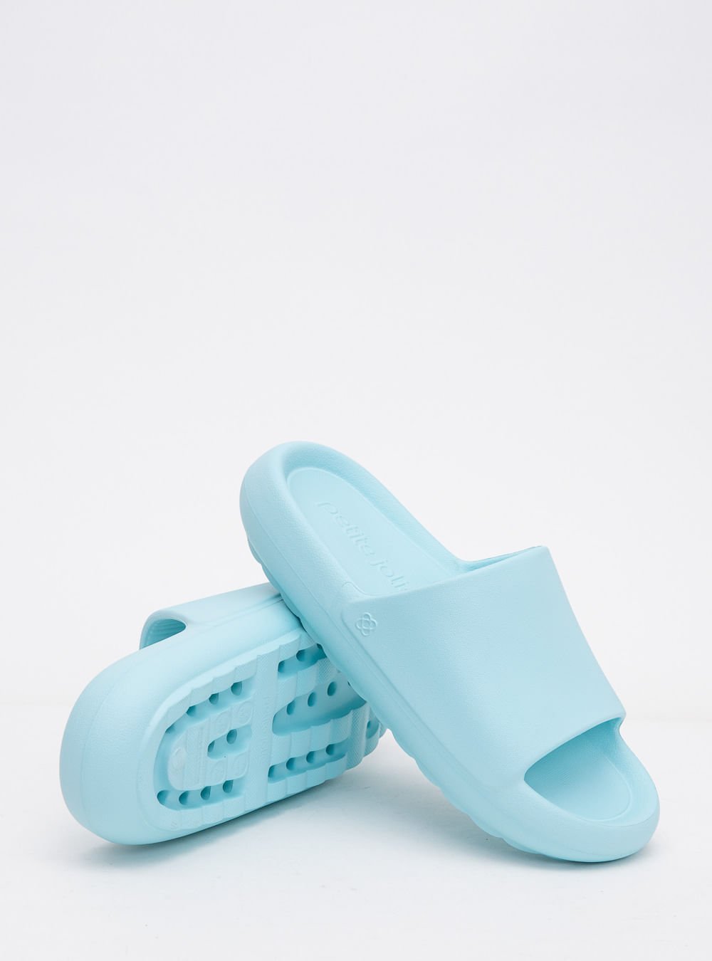 Chinelo Nuvem Petite Jolie Hug Bubble Blue PJ7639 Azul 5