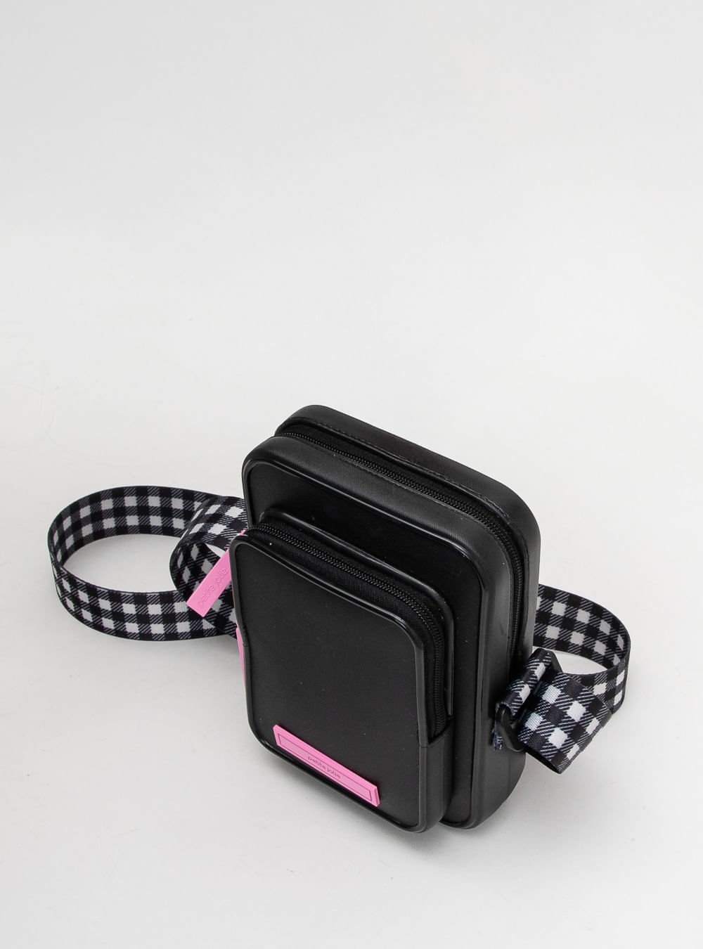 Bolsa Infantil Petite Jolie Ted Preto/Bubble Pink PJ10085IN Preto 2