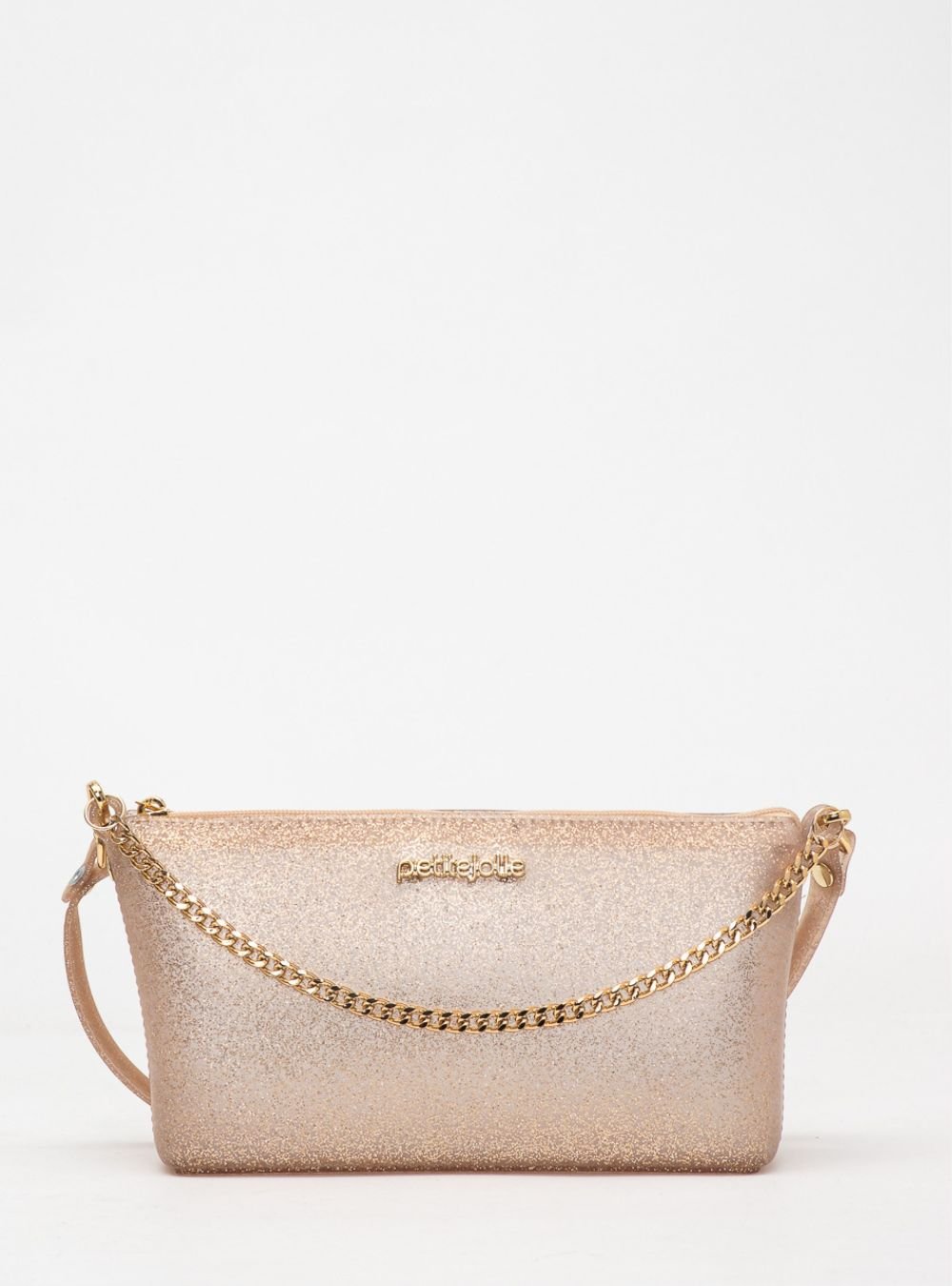 Bolsa Petite Jolie Sasha Glitter Ouro Light PJ11339A