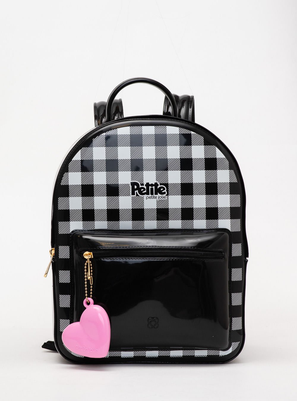 Mochila Infantil Petite Jolie Lizzy In Preto PJ11348IN