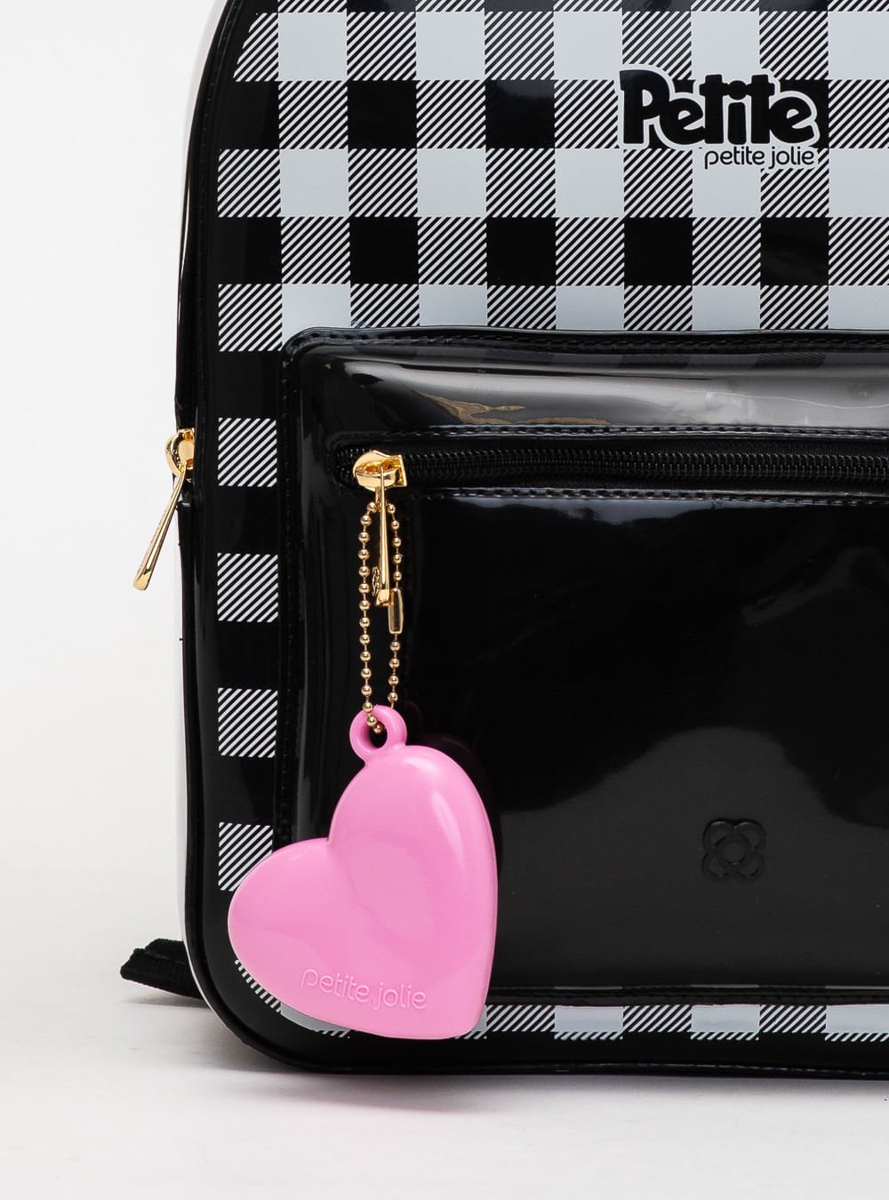 Mochila Infantil Petite Jolie Lizzy In Preto PJ11348IN Preto 4