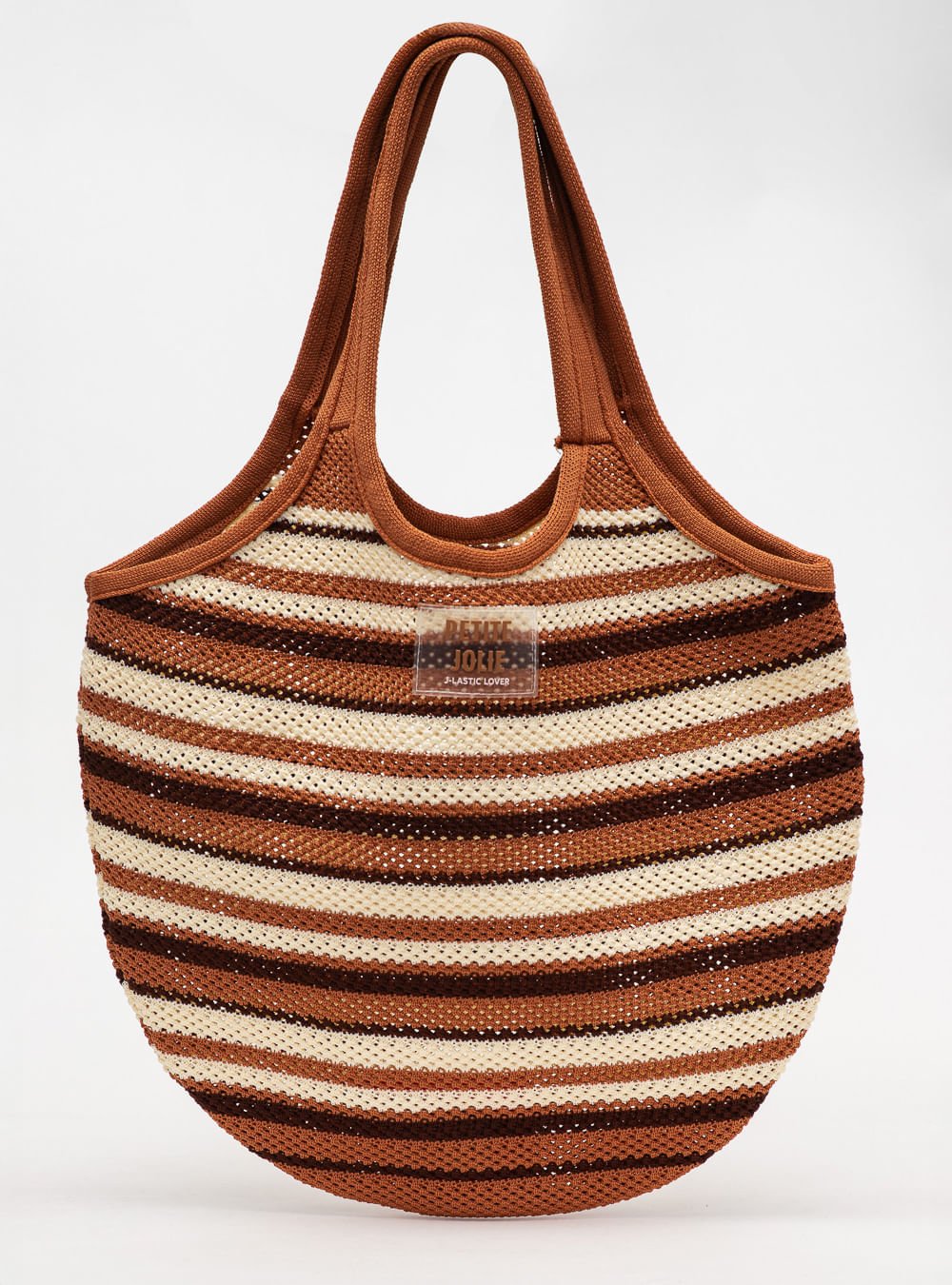 Bolsa Petite Jolie Maiorca Crochê Doce De Leite PJ11380