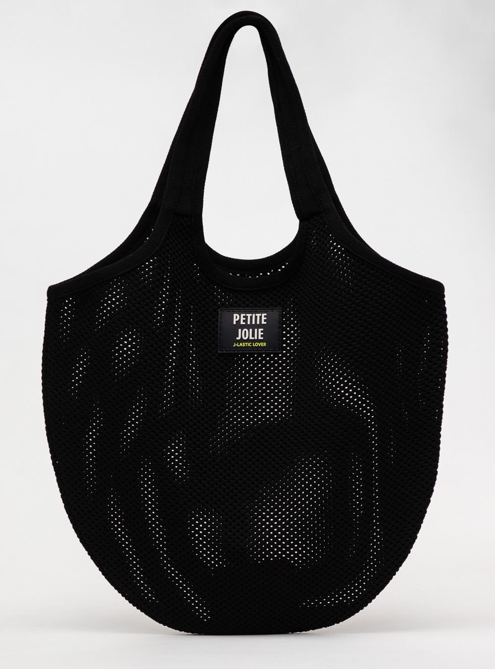 Bolsa Petite Jolie Maiorca Crochê Preto PJ11380