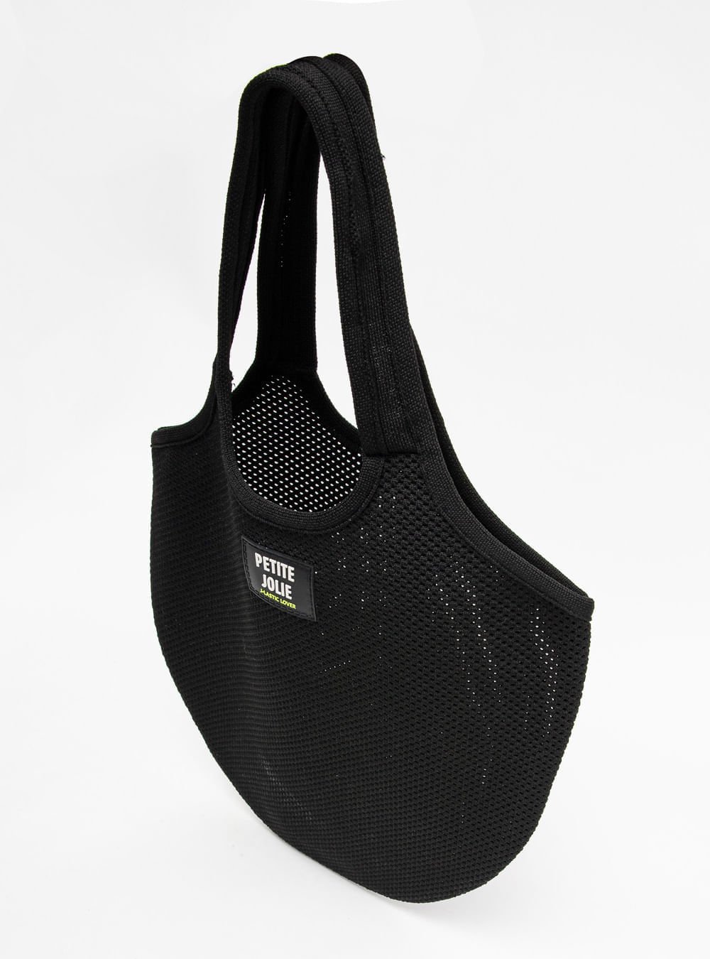 Bolsa Petite Jolie Maiorca Crochê Preto PJ11380 Preto 3