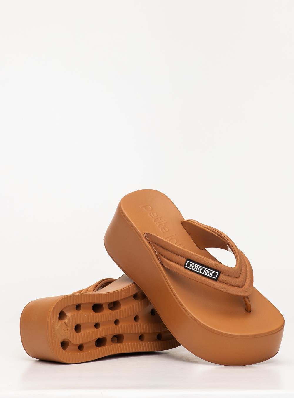 Chinelo Petite Jolie Plus II Doce De Leite PJ7522II Marrom 5