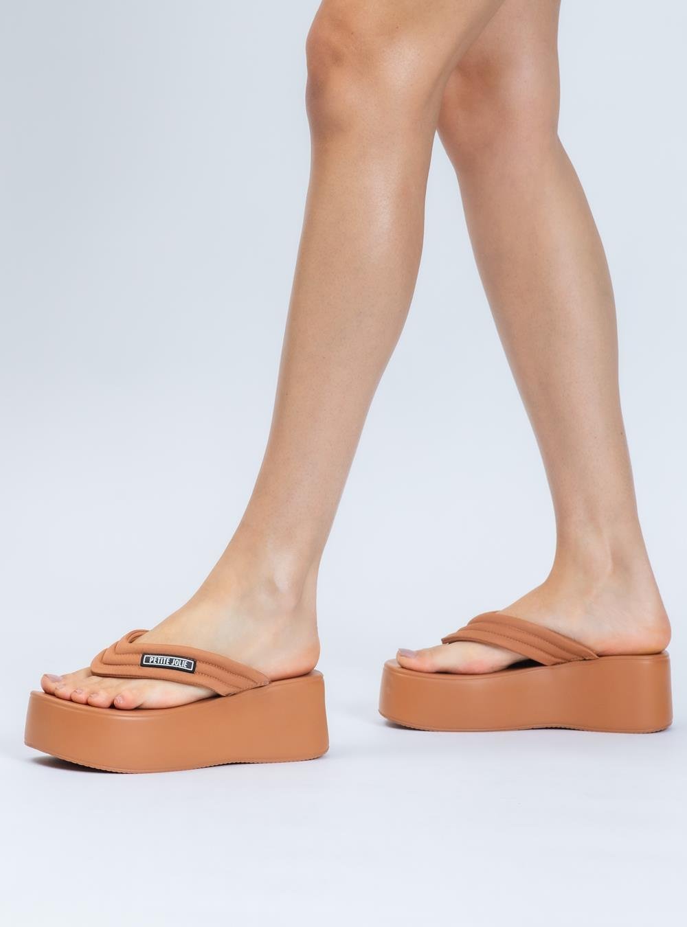 Chinelo Petite Jolie Plus II Doce De Leite PJ7522II Marrom 6