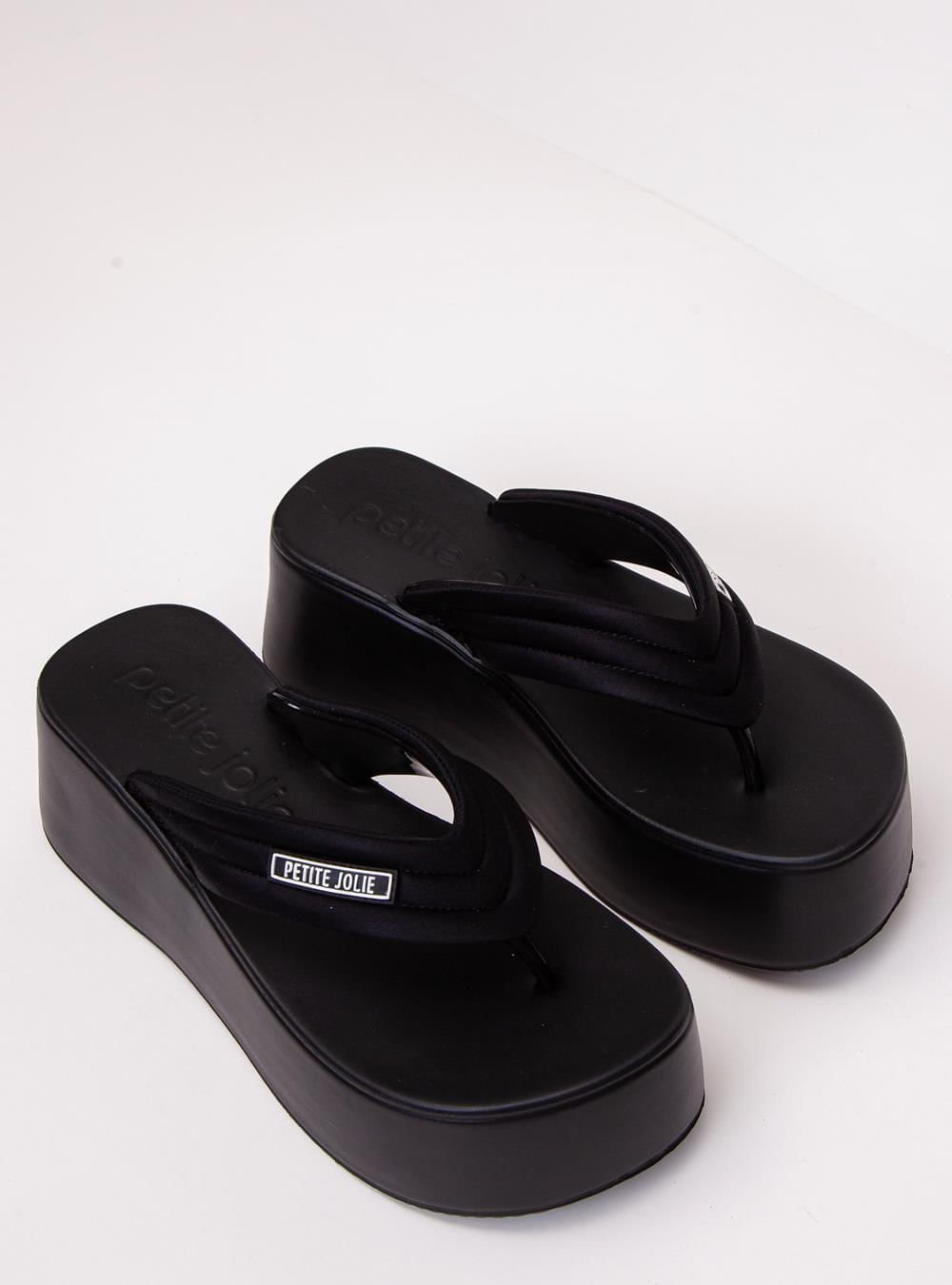 Chinelo Petite Jolie Plus II Preto PJ7522II Preto 2