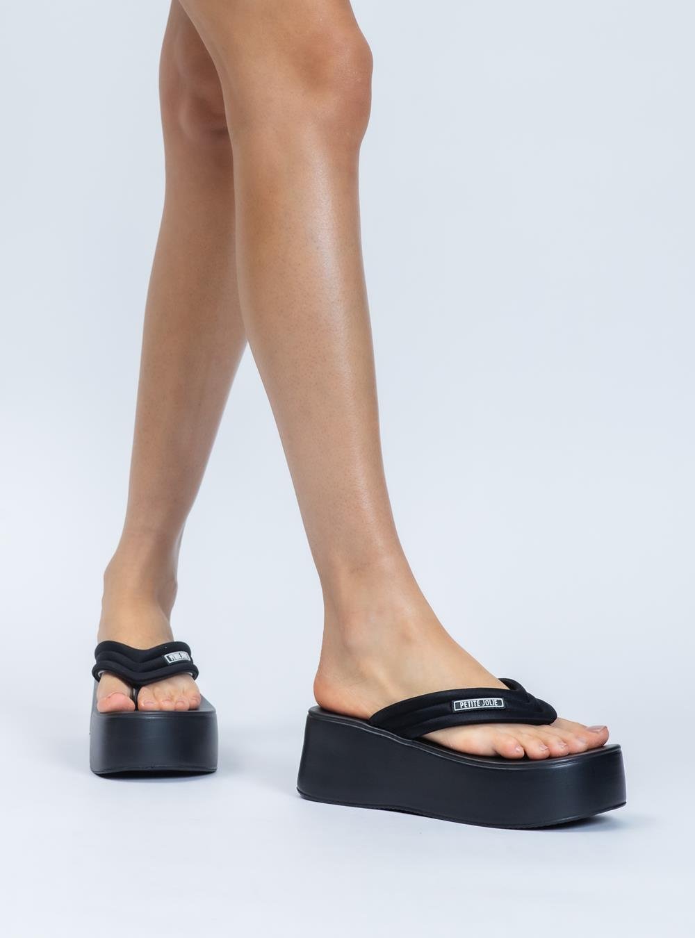 Chinelo Petite Jolie Plus II Preto PJ7522II Preto 6