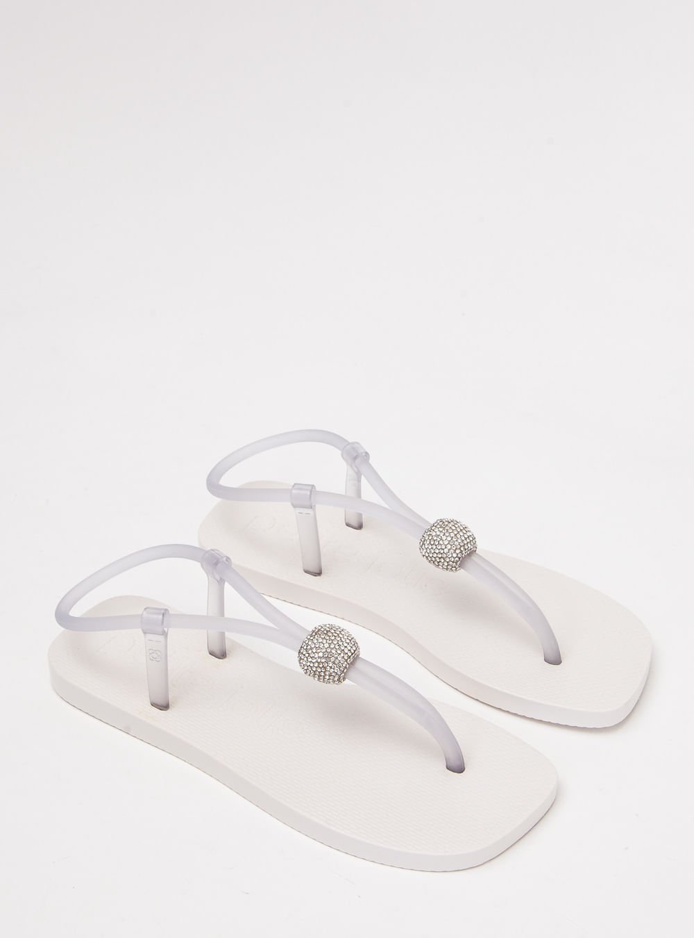 Sandália Petite Jolie Refresh Sandal Translúcido PJ7676 Branco 2