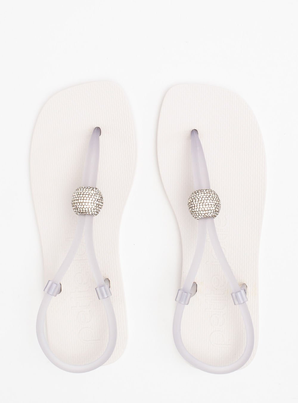 Sandália Petite Jolie Refresh Sandal Translúcido PJ7676 Branco 3