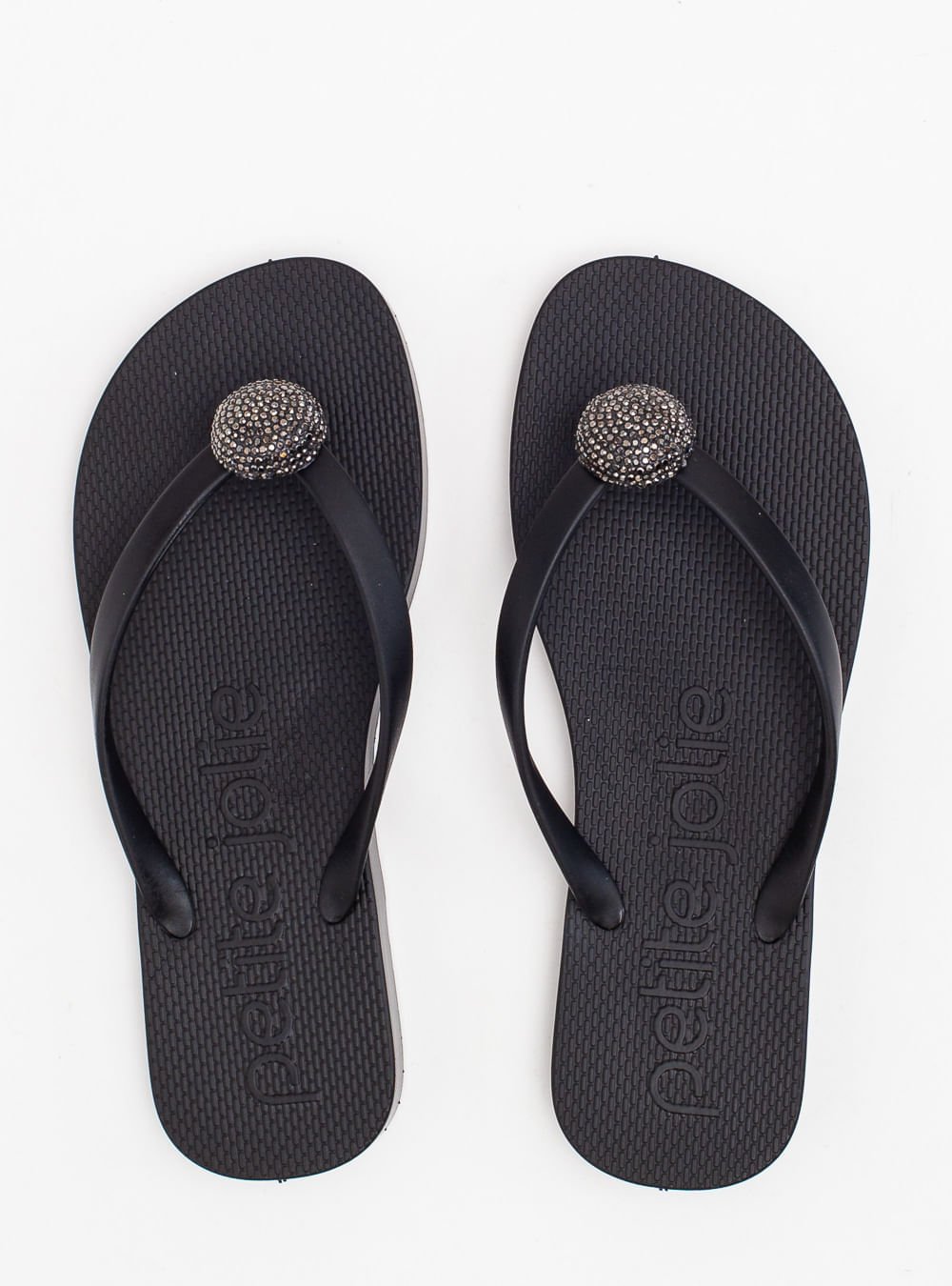 Chinelo Petite Jolie Fresh Preto PJ7677