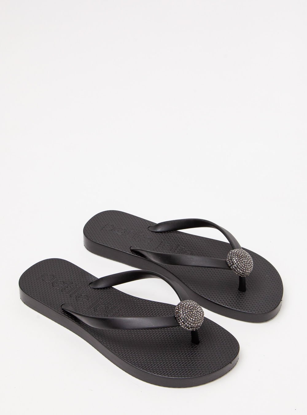 Chinelo Petite Jolie Fresh Preto PJ7677 Preto 2