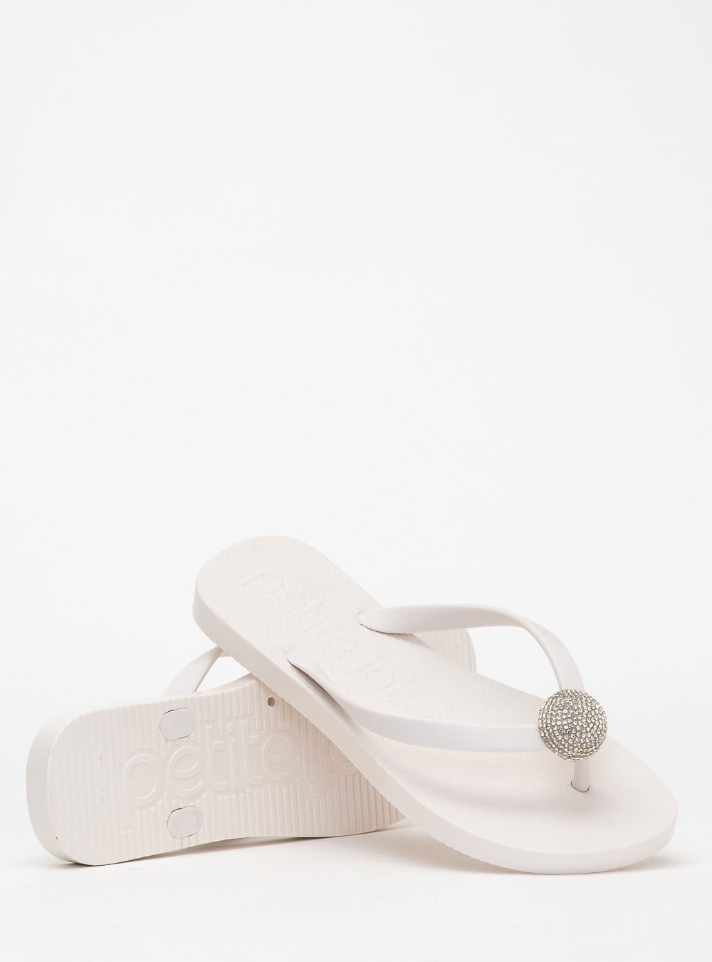 Chinelo Petite Jolie Fresh White PJ7677 Branco 5