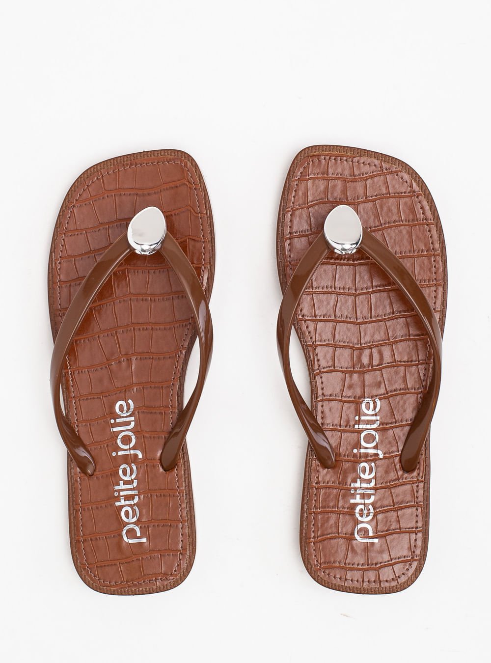 Chinelo Petite Jolie Refresh Chocolate PJ7679