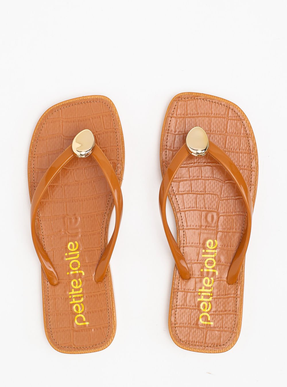 Chinelo Petite Jolie Refresh Doce De Leite PJ7679