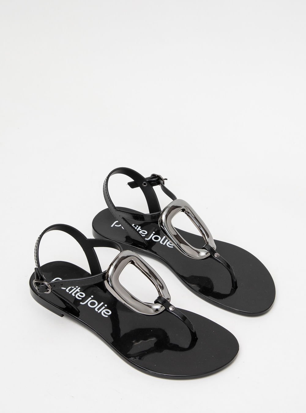 Sandália Petite Jolie Noah II Preto/Grafite PJ7683 Preto 2