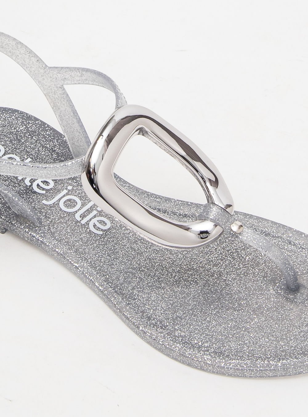 Sandália Petite Jolie Noah II Full Glitter Prata PJ7683 Prata 4